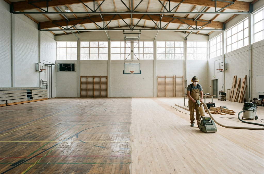 Commercial Excellence: School Hall & Sports Floor Restoration