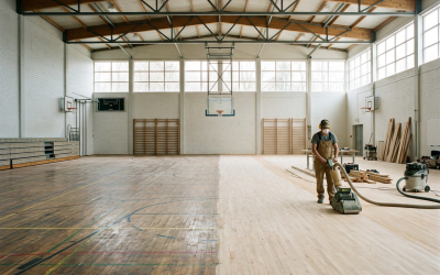 Commercial Excellence: School Hall & Sports Floor Restoration