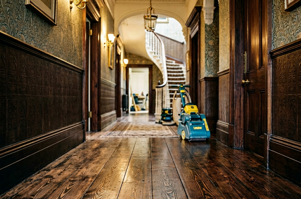 Victorian Pine Floorboard Restoration: A Heritage Guide