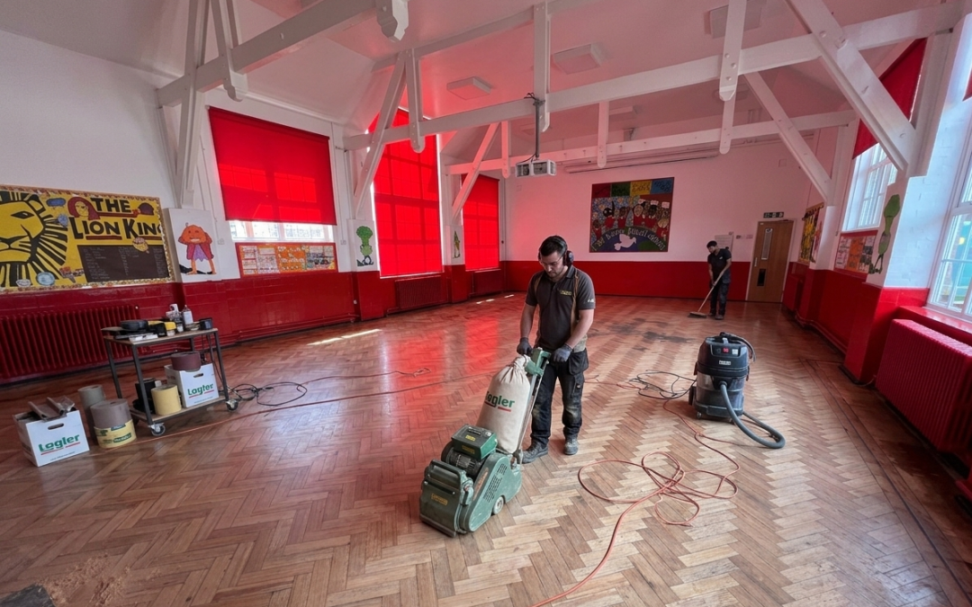 School Hall Floor Sanding in Bermondsey, SE1